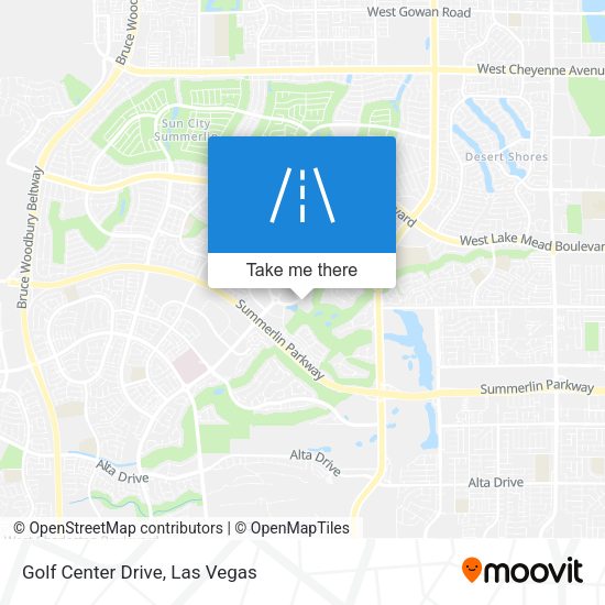 Mapa de Golf Center Drive