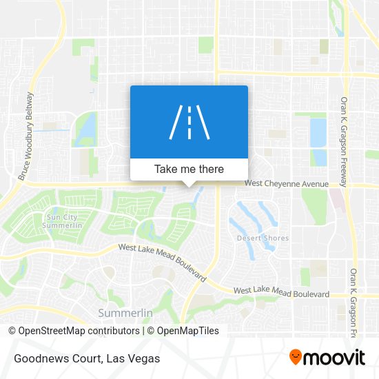 Mapa de Goodnews Court