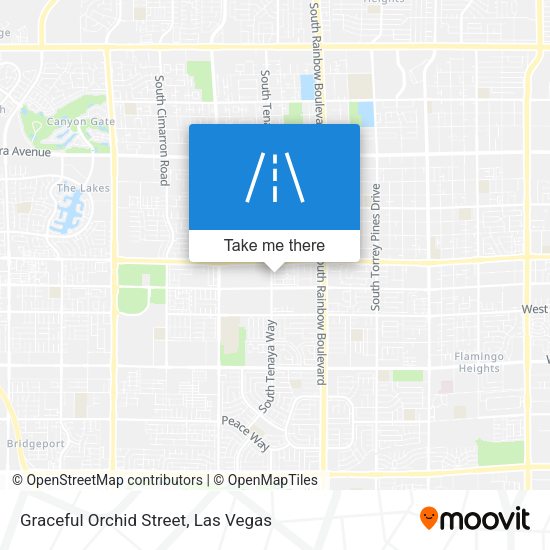 Graceful Orchid Street map