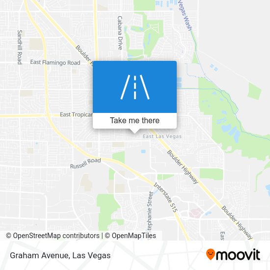 Mapa de Graham Avenue