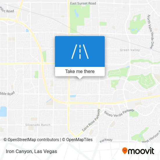 Mapa de Iron Canyon