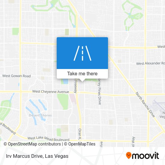 Irv Marcus Drive map