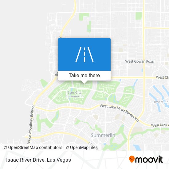Isaac River Drive map