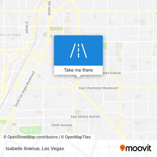 Mapa de Isabelle Avenue