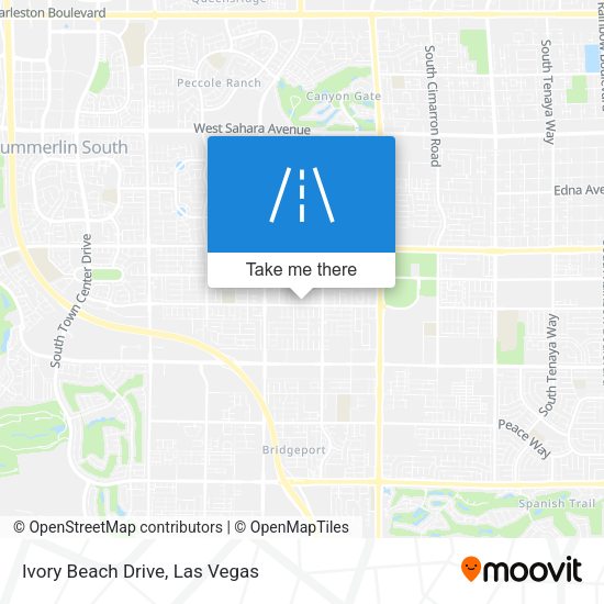 Mapa de Ivory Beach Drive