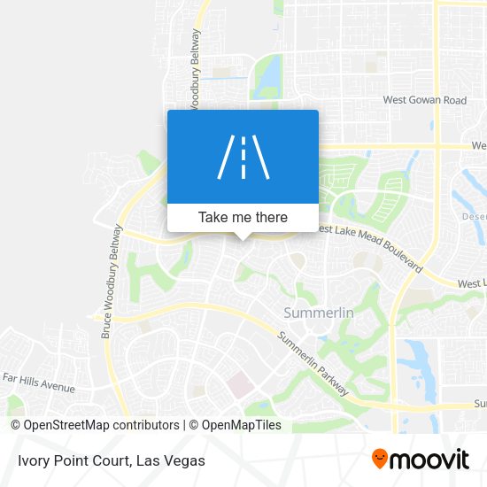 Ivory Point Court map