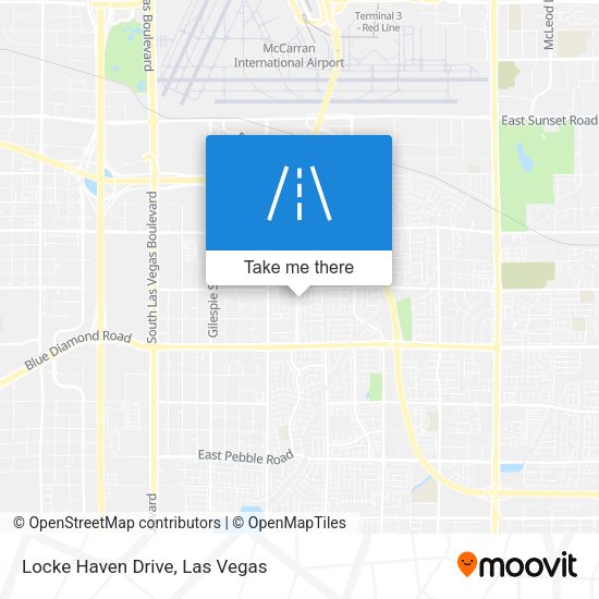 Locke Haven Drive map