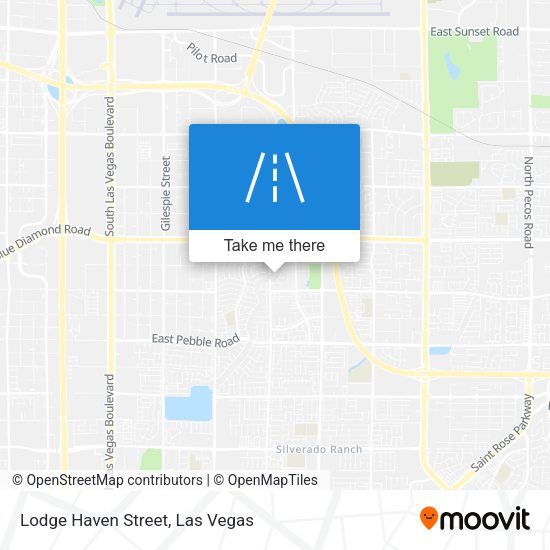 Mapa de Lodge Haven Street