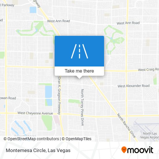 Montemesa Circle map