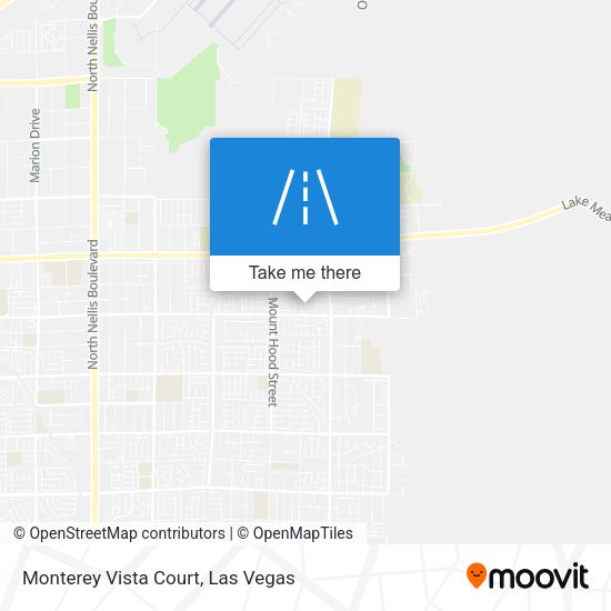 Monterey Vista Court map