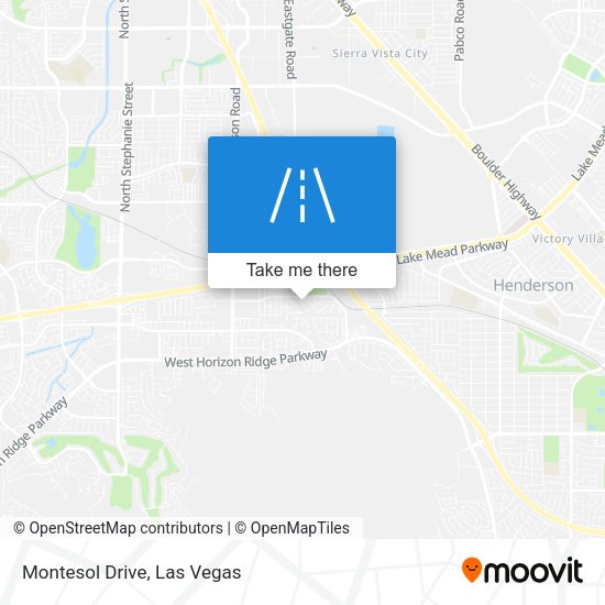Mapa de Montesol Drive