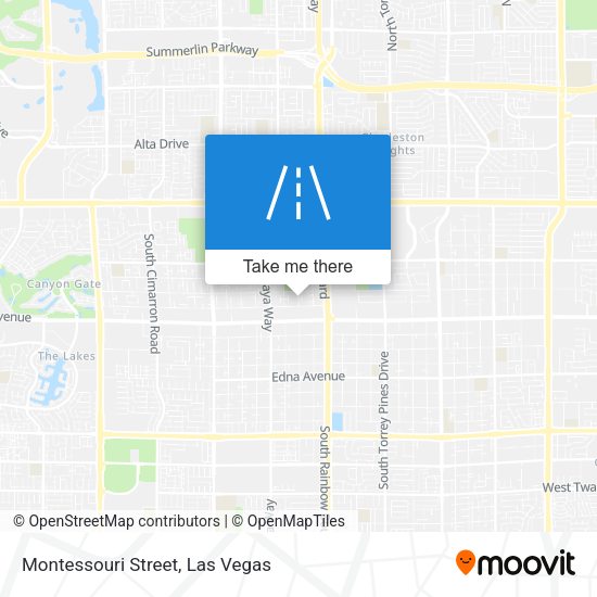 Mapa de Montessouri Street
