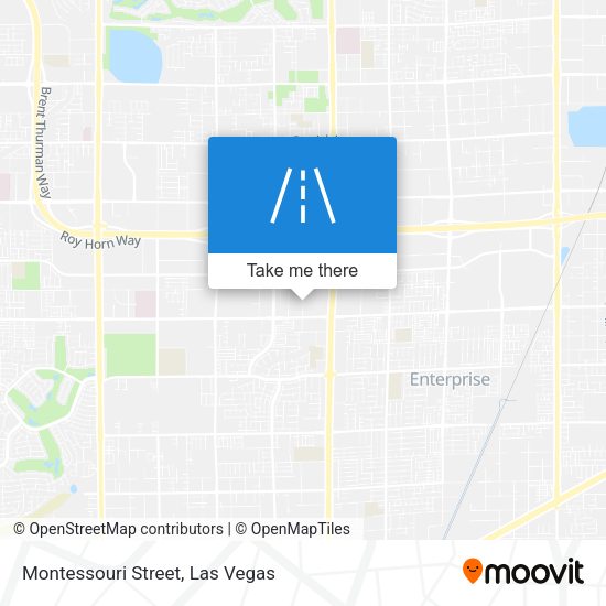 Montessouri Street map