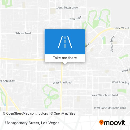 Montgomery Street map