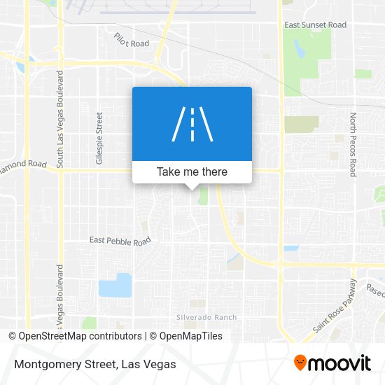 Montgomery Street map