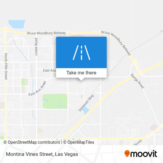 Mapa de Montina Vines Street