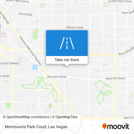 Montsouris Park Court map