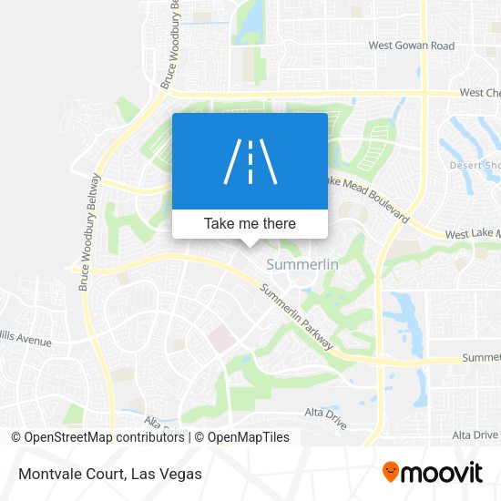 Montvale Court map