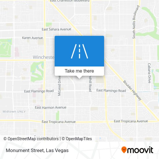 Mapa de Monument Street