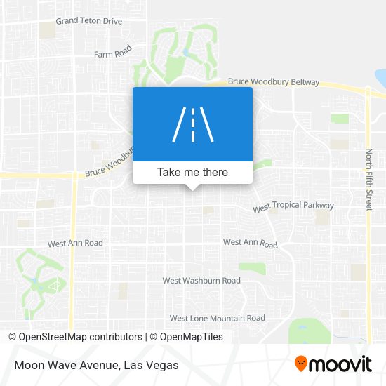 Mapa de Moon Wave Avenue