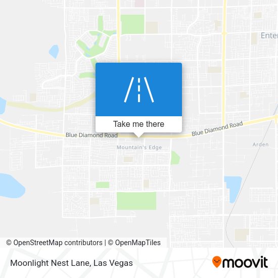 Moonlight Nest Lane map