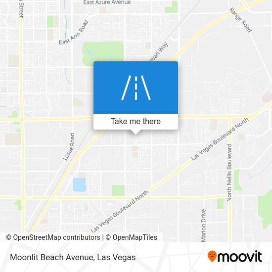 Moonlit Beach Avenue map