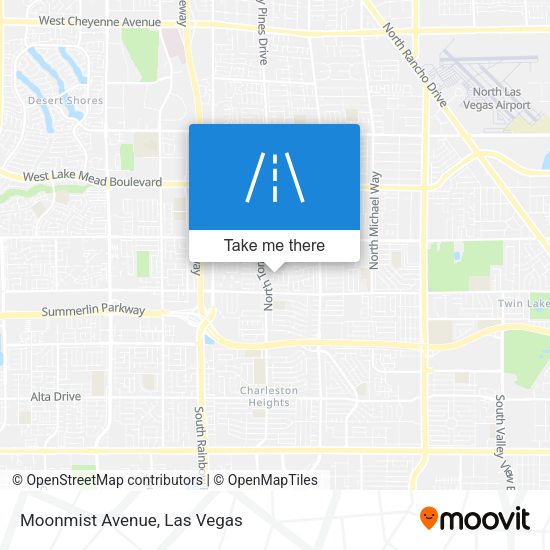 Moonmist Avenue map