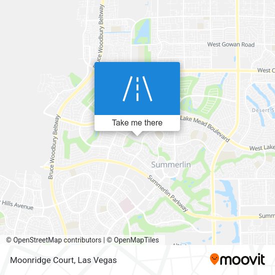 Mapa de Moonridge Court