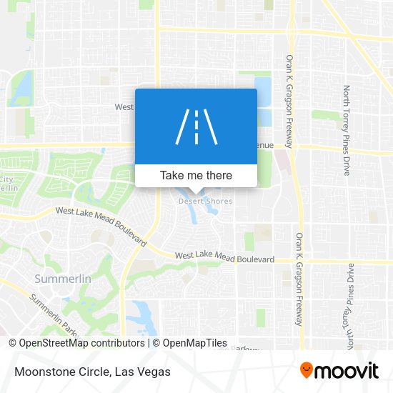 Moonstone Circle map