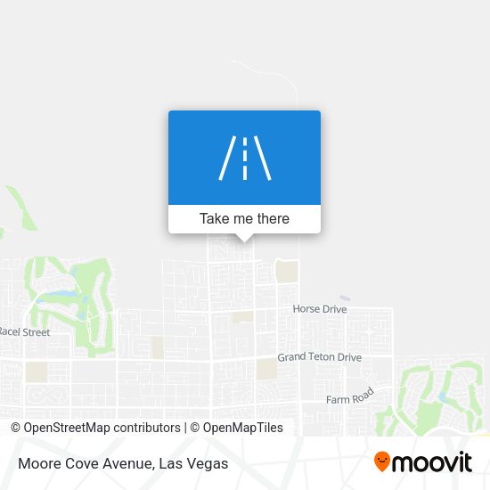 Moore Cove Avenue map