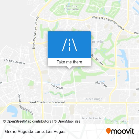 Grand Augusta Lane map