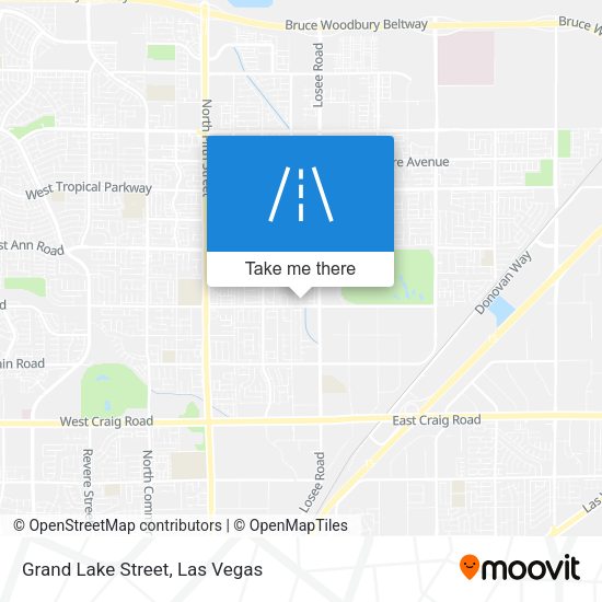 Grand Lake Street map