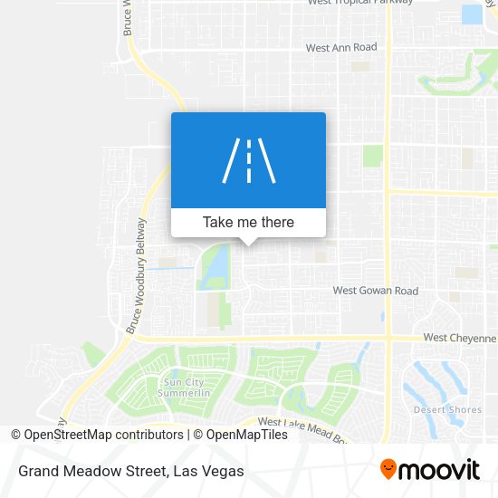 Grand Meadow Street map