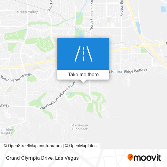 Grand Olympia Drive map