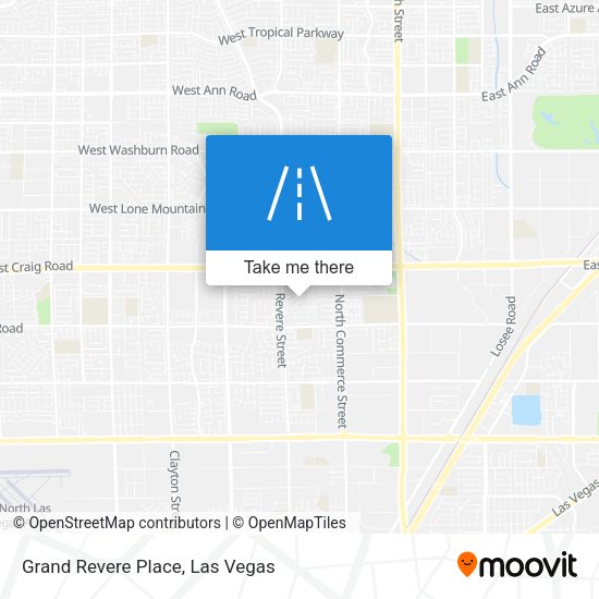 Grand Revere Place map