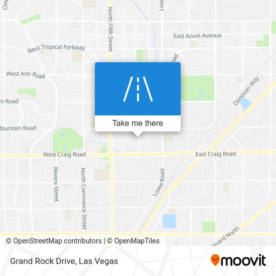 Grand Rock Drive map