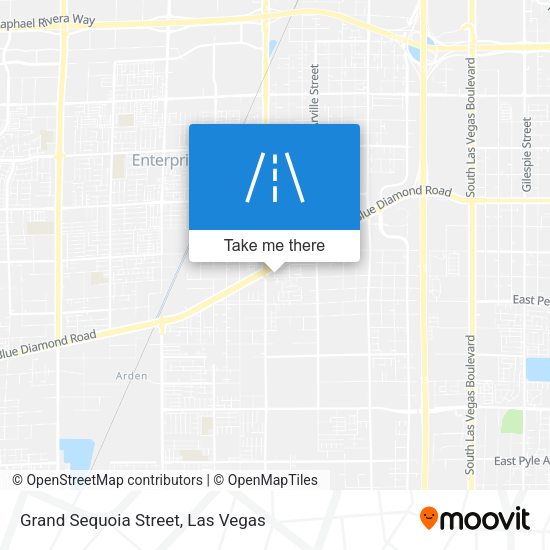 Grand Sequoia Street map