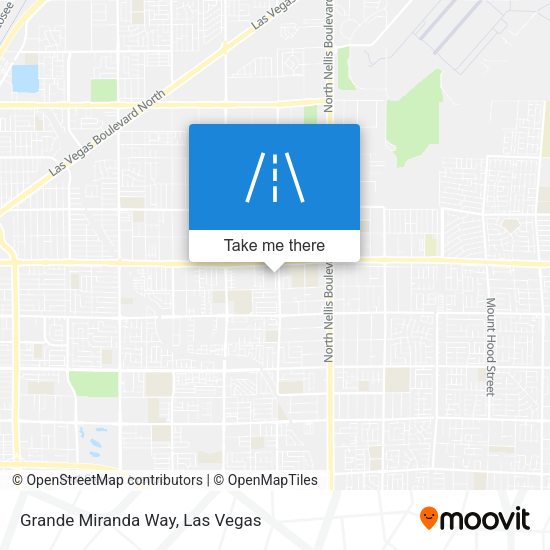 Grande Miranda Way map
