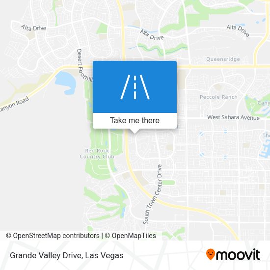 Mapa de Grande Valley Drive