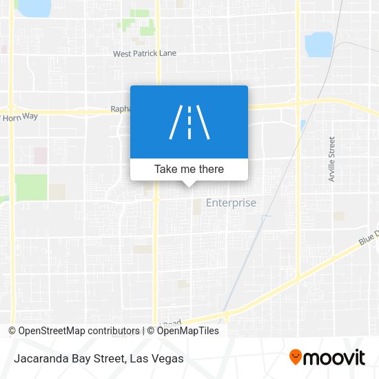Jacaranda Bay Street map
