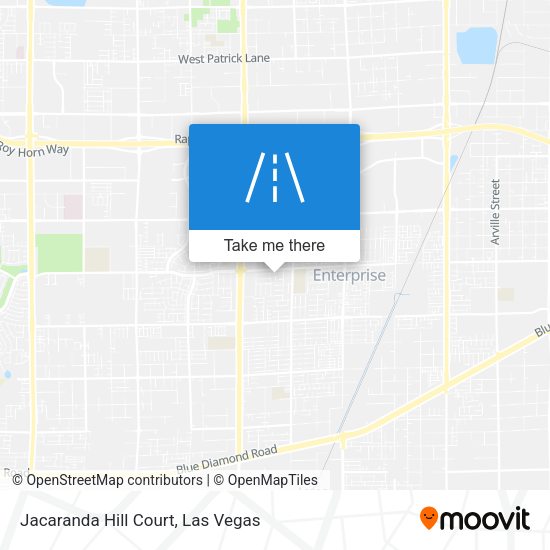 Jacaranda Hill Court map