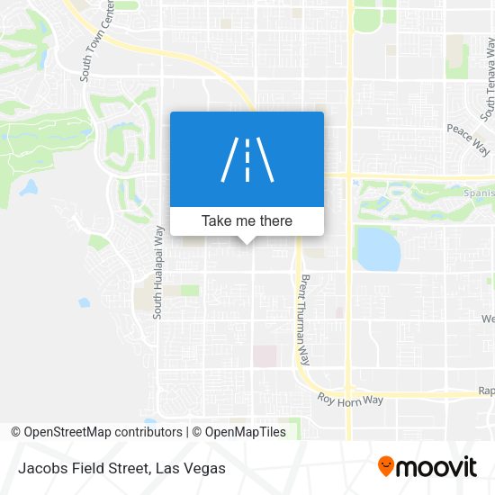 Jacobs Field Street map