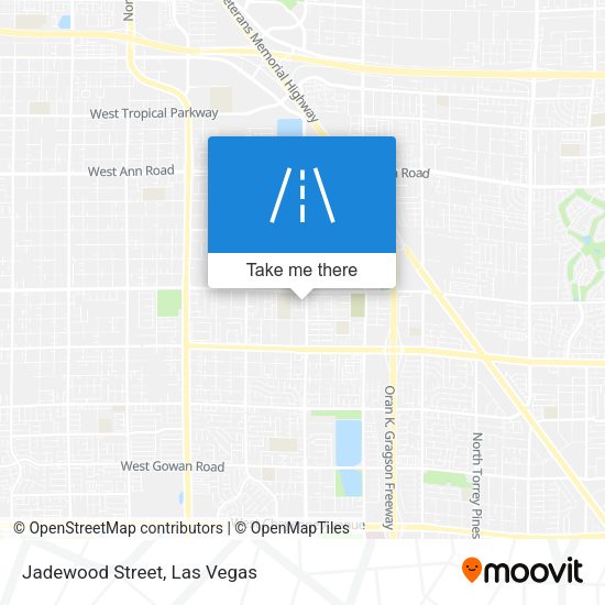 Mapa de Jadewood Street