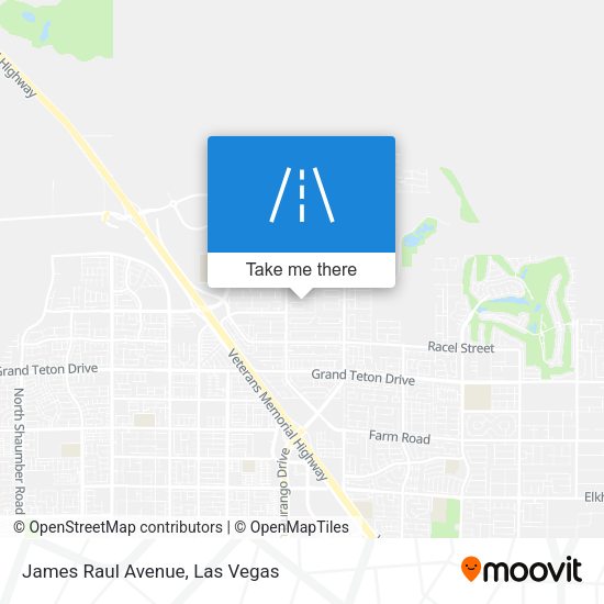 Mapa de James Raul Avenue