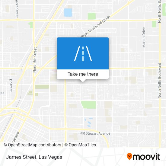 Mapa de James Street