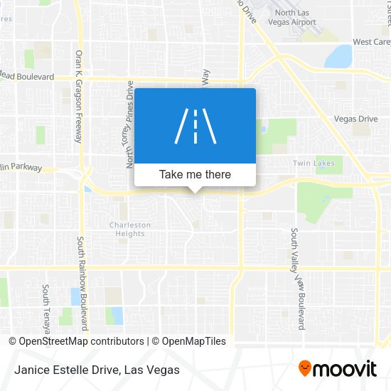 Janice Estelle Drive map