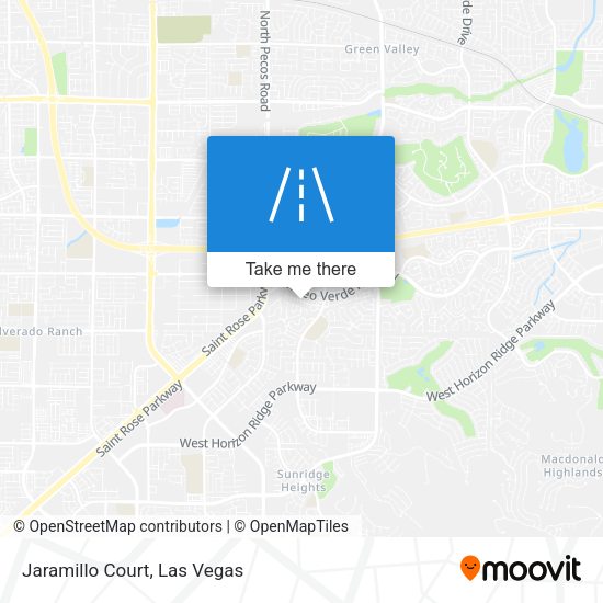 Jaramillo Court map