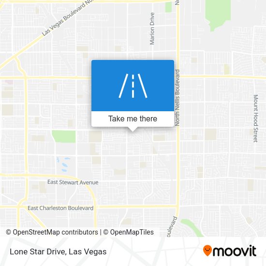 Lone Star Drive map