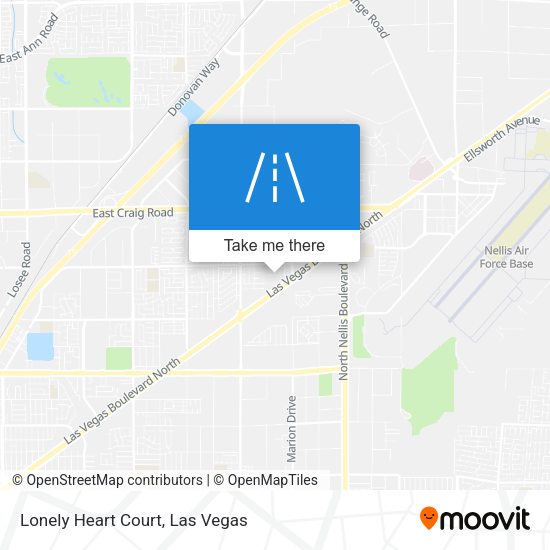Lonely Heart Court map