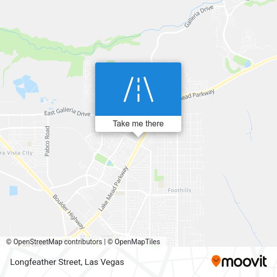 Mapa de Longfeather Street